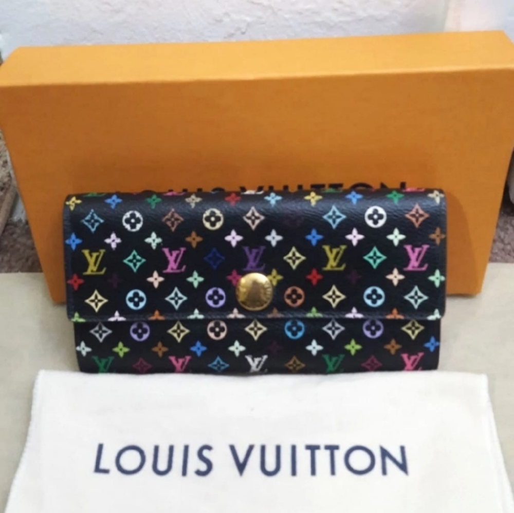 Louis Vuitton multicolored wallet